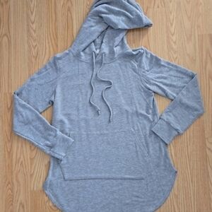 Junior's Gray Hoodie with Front Pocket
